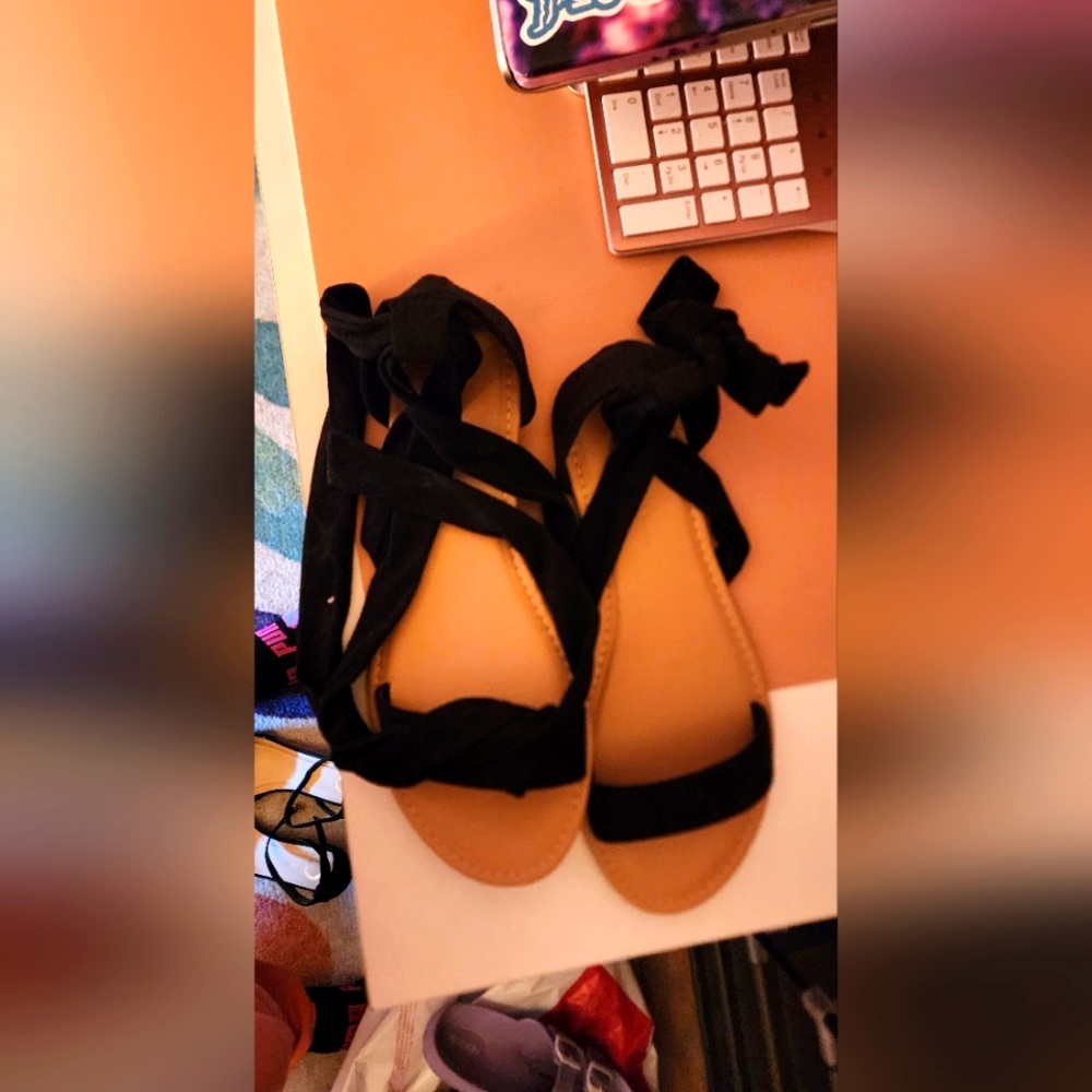 Black flats size 10 from Windsor